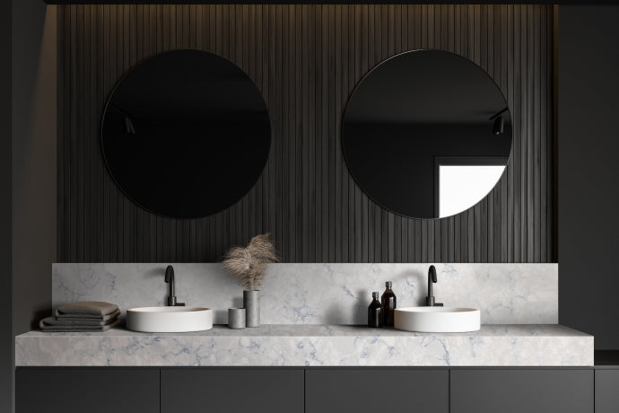 Radianz Quartz Surfaces Aries |60’’ x 122’’|2 cm Polished Quartz Slab