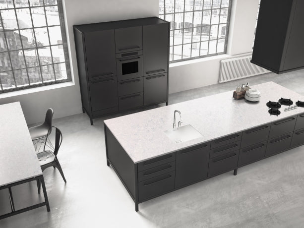 Radianz Quartz Surfaces Aries |60’’ x 122’’|2 cm Polished Quartz Slab