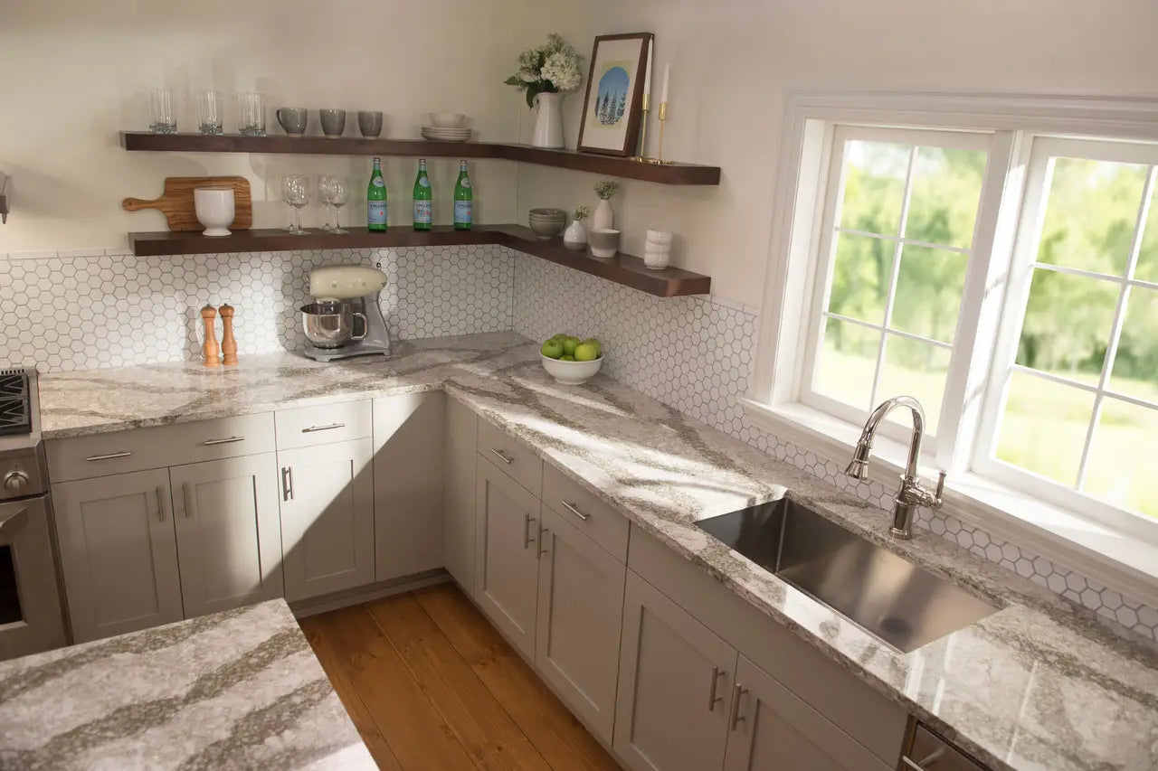 Cambria Beaumont 122''x 55.5'' 2 cm Polished Quartz Slab