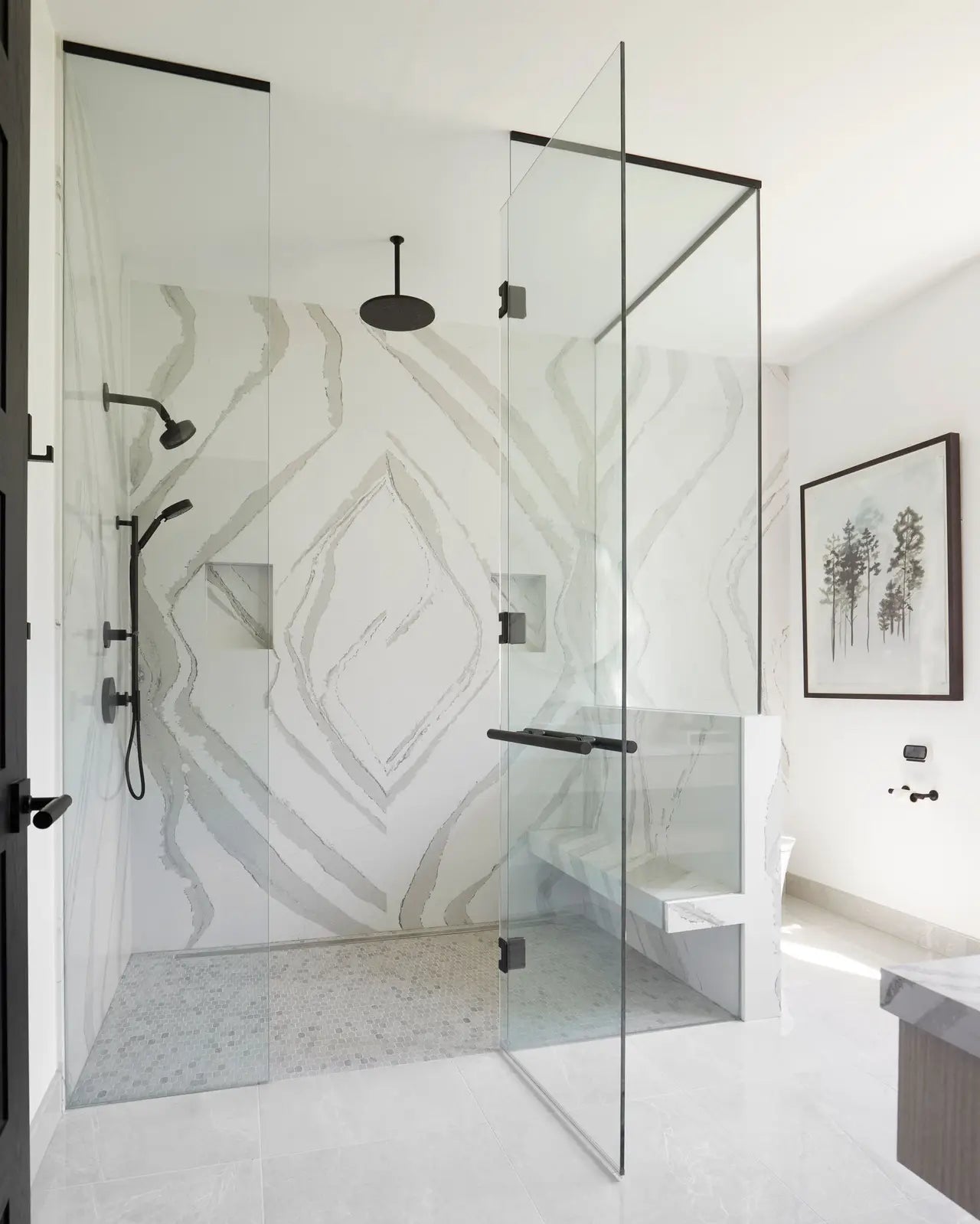 Cambria Brittanicca 132''x 65.5'' 2 cm Polished Quartz Slab