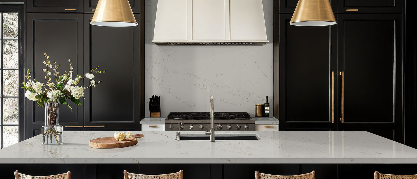 MSI Calacatta Delios |126x63| 2 cm Polished Quartz Slab