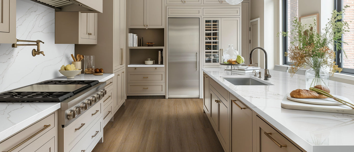 MSI Calacatta Izaro |126x63| 2 cm Polished Quartz Slab