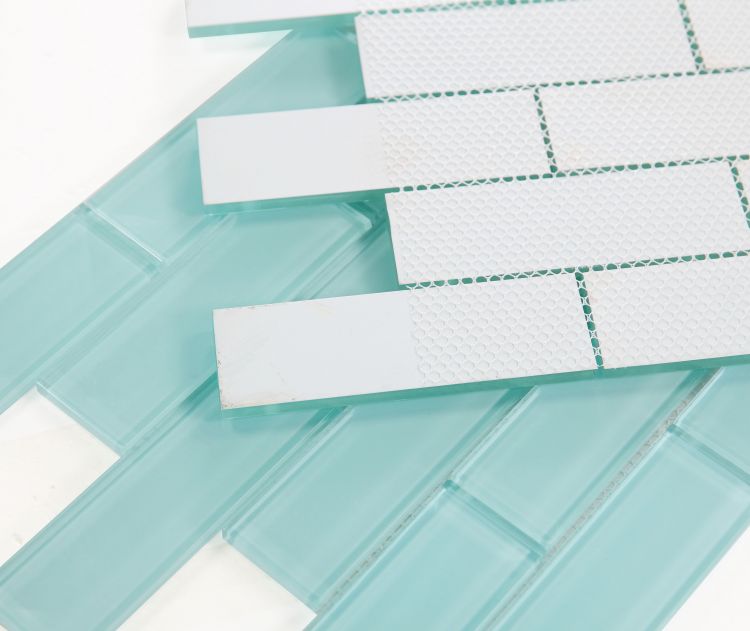 Elysium Mosaics Casale Mint 11.75 x 11.75 Mosaic Tiles