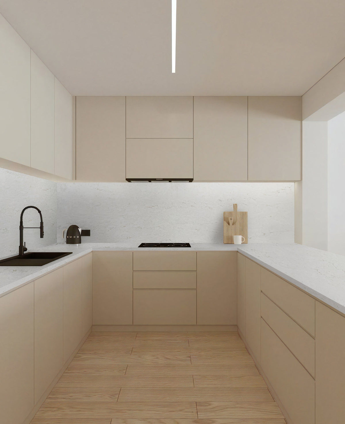 LX Prefabricated Cloudlit Sheen |26'' x 110''| 2cm Polished Countertop
