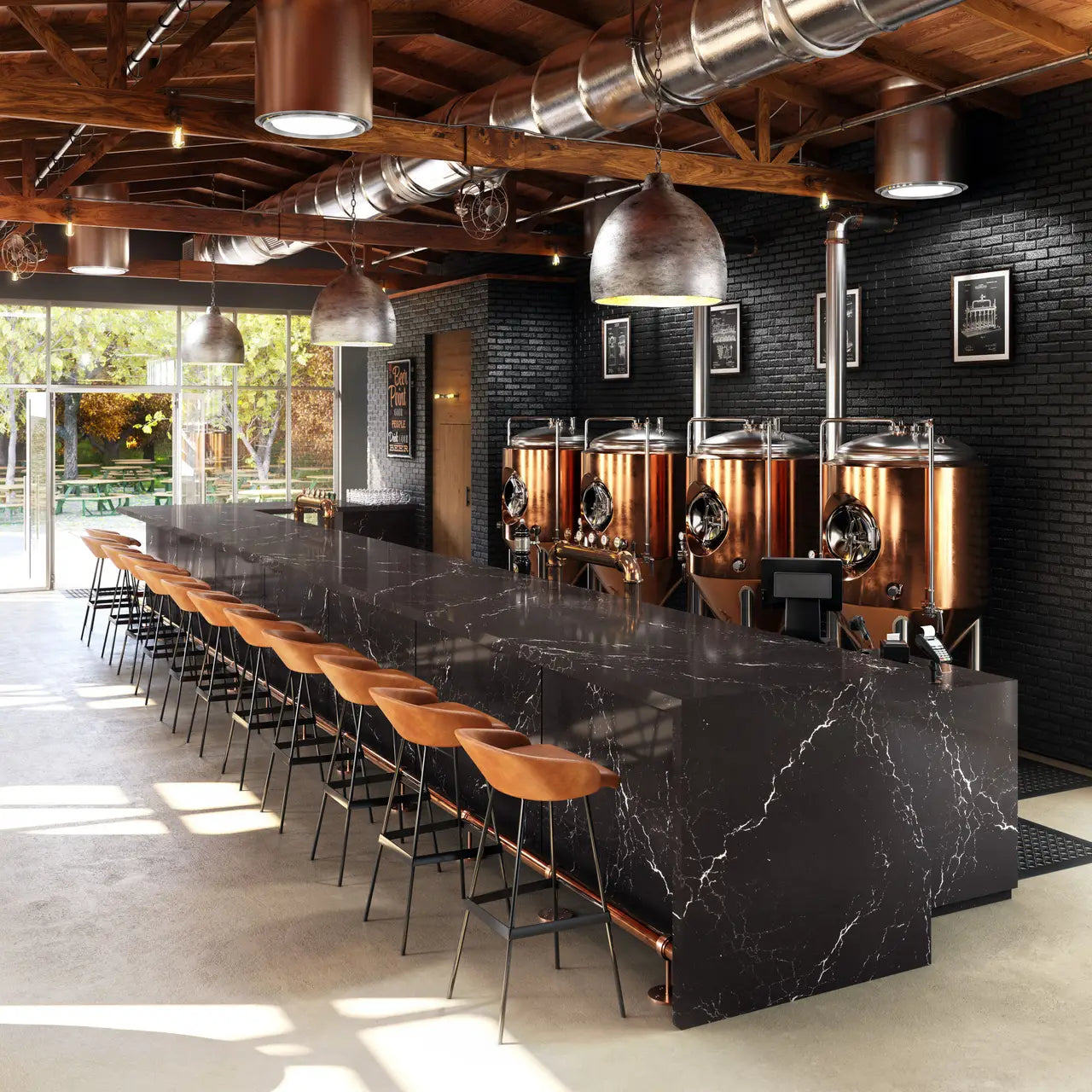 Cambria Delamere 132''x 65.5'' 2 cm Polished Quartz Slab