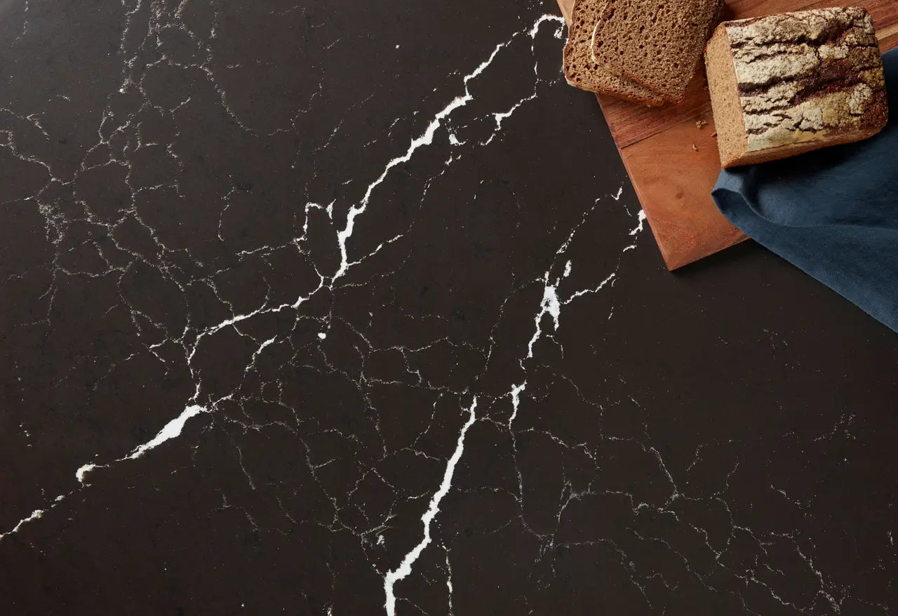 Cambria Delamere 132''x 65.5'' 2 cm Polished Quartz Slab