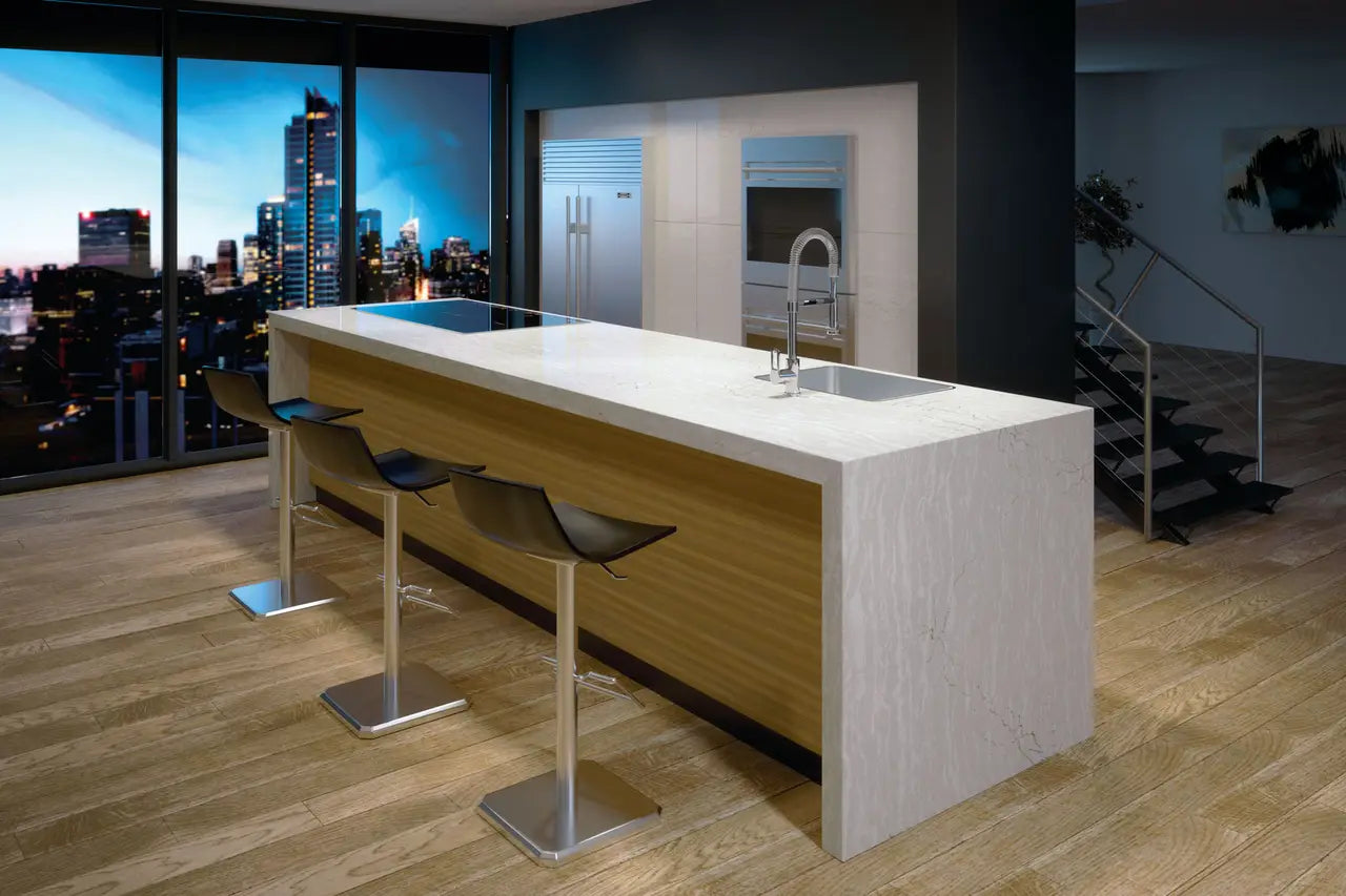 Cambria Delgatie 132''x 65.5'' 2 cm Polished Quartz Slab