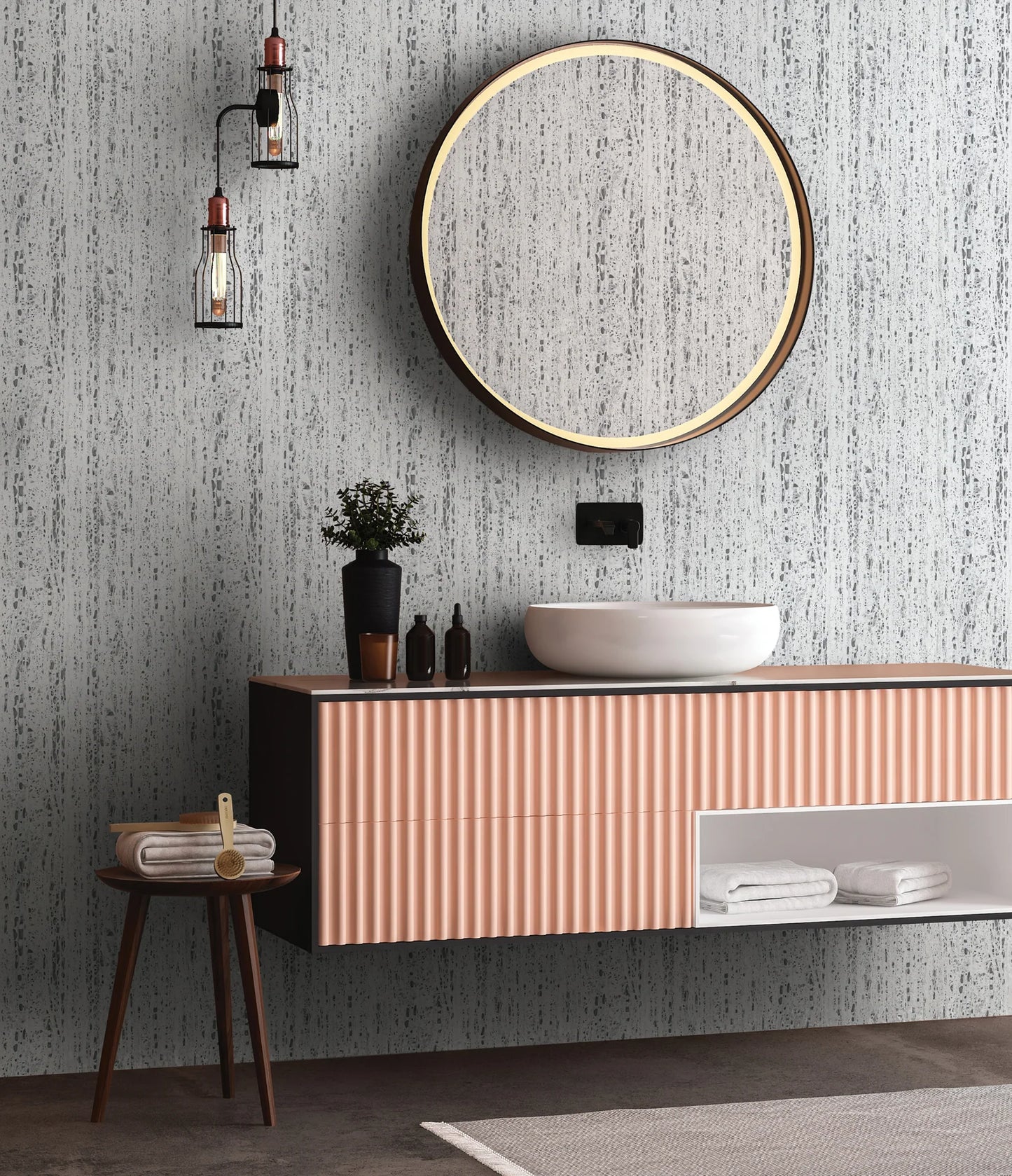 Marburg| Travertino Collection| by Sancar Luxury Designer Wallpapers