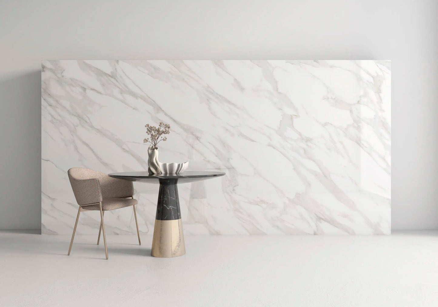 Ascale Ducal Gold 127''x63'' 12 mm Polished Porcelain Slab