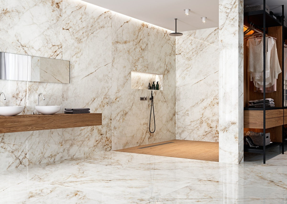 European Porcelain and Ceramics Cuarzo Reno 47'' x 47'' Matte Porcelain Tile