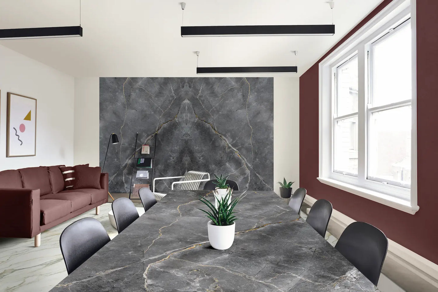 Francini |Forte Collection | Fior di Dosco|126" x 63"| 12mm Matte Porcelain Slab