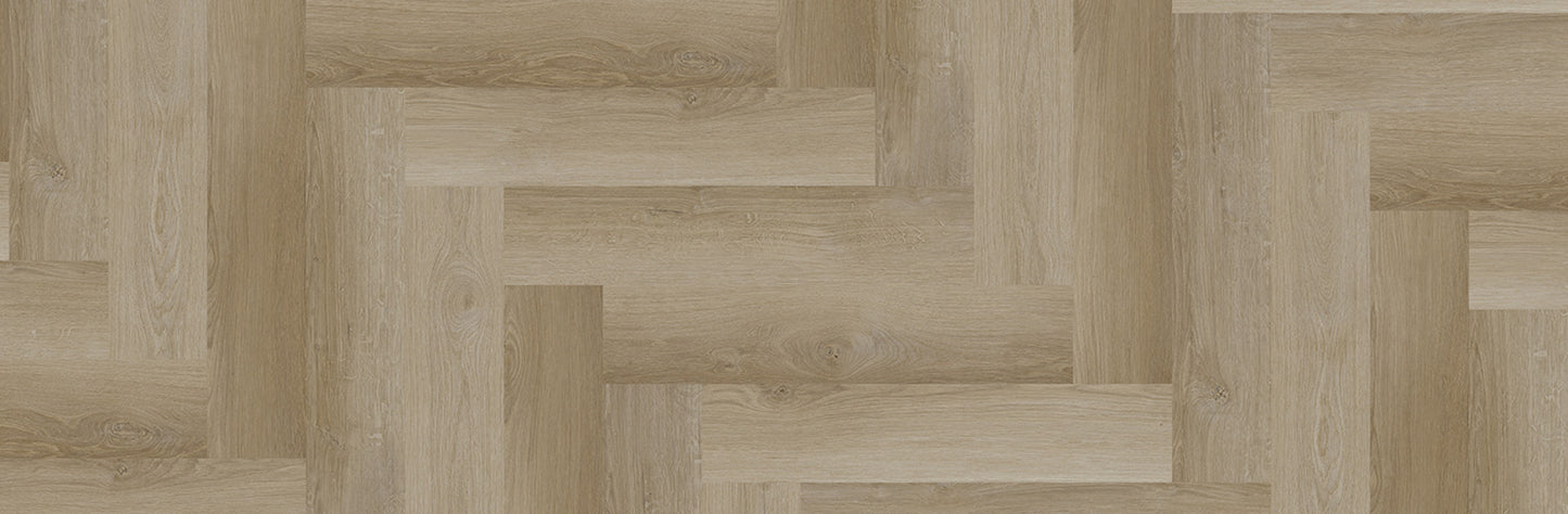 Gaia Flooring eTerra Collection|Red Series|Herringbone|Dolce Luna 5.90’’x 28.3’’x 8mm SPC Flooring