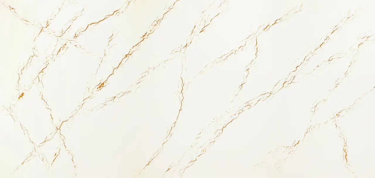 Cambria Inverness Gold 132''x 65.5'' 2 cm Polished Quartz Slab