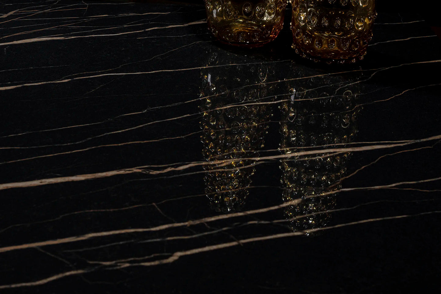 Ascale Laurent Black 127''x63'' 12 mm Polished Porcelain Slab