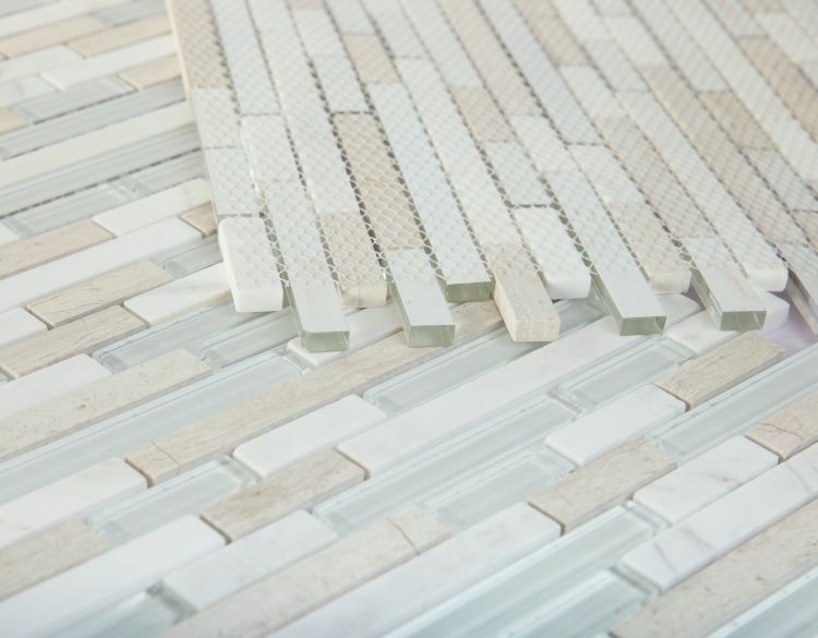 Elysium Tiles Linear Loft 11.75'' x 11.75'' Mosaic Tiles