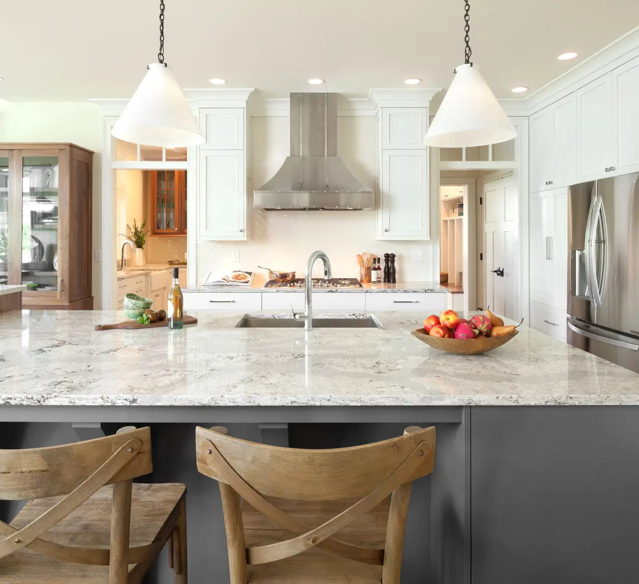 Cambria Summerhill 122''x 55.5'' 2 cm Polished Quartz Slab