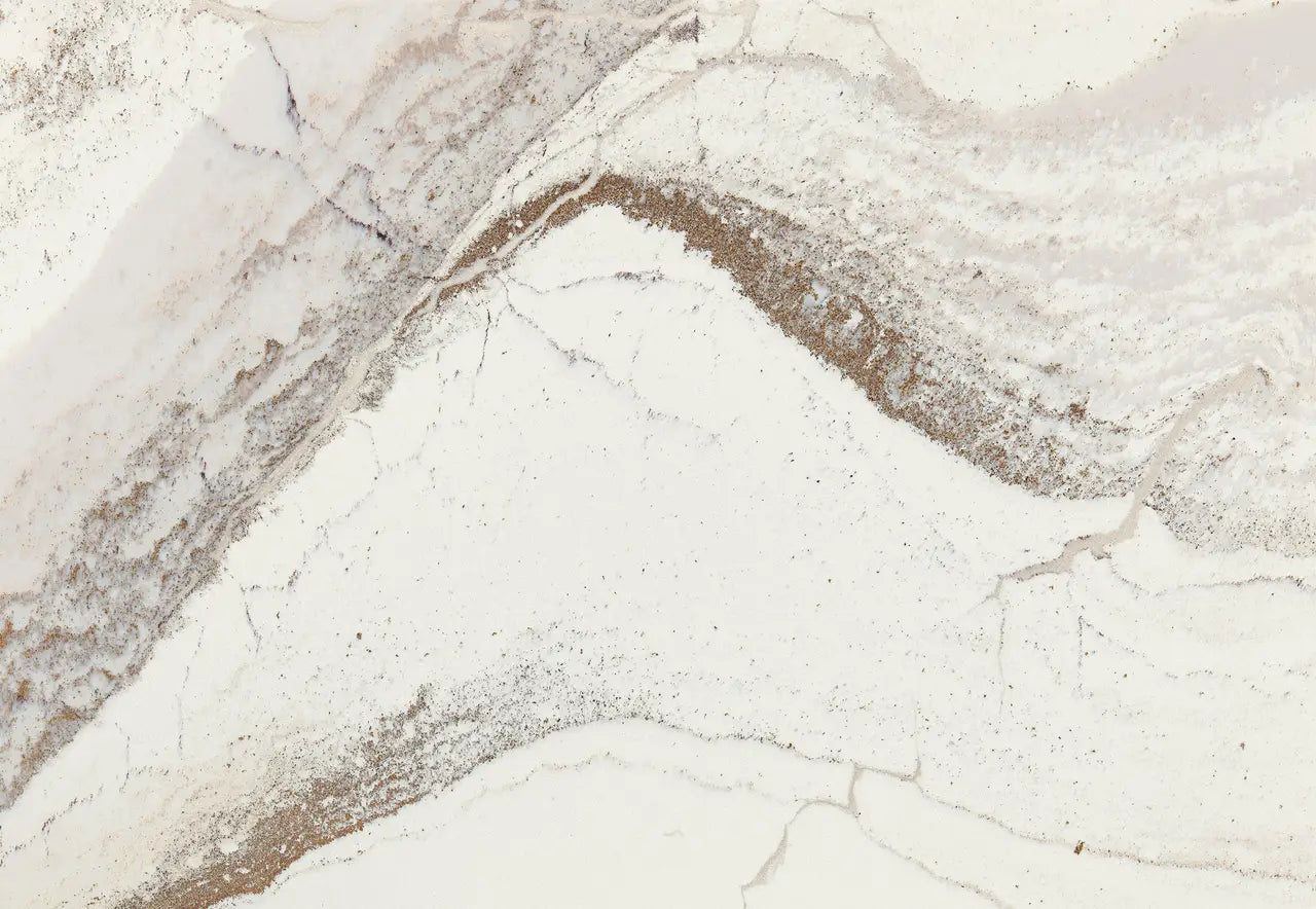 Cambria Windsor Brass Satin Ridge 132''x 65.5'' 2 cm Polished Quartz Slab