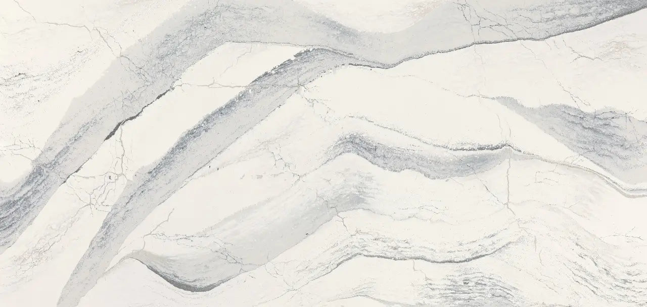 Cambria Windsor Steel Satin Ridge 132''x 65.5'' 2 cm Quartz Slab