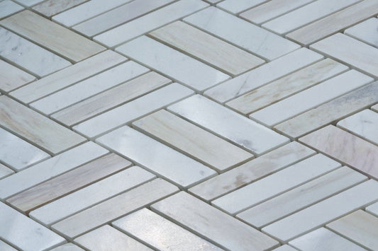 Elysium Tiles Eura Wood Honed 10.75 x 12.510.75 x 12.5 Mosaic Tiles