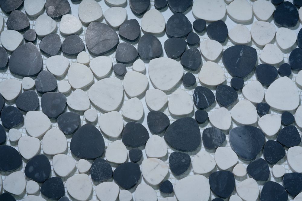 Elysium Tiles Aphrodite Panda Honed 12 x 12 Mosaic Tiles