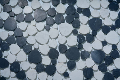 Elysium Tiles Aphrodite Panda Honed 12 x 12 Mosaic Tiles
