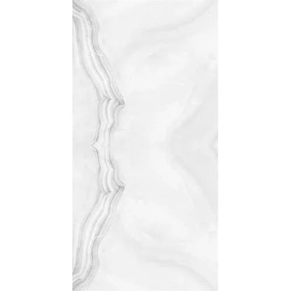 Raphael Stone RP1080 Agate White 48" x 96" Glossy Porcelain Tile 9mm