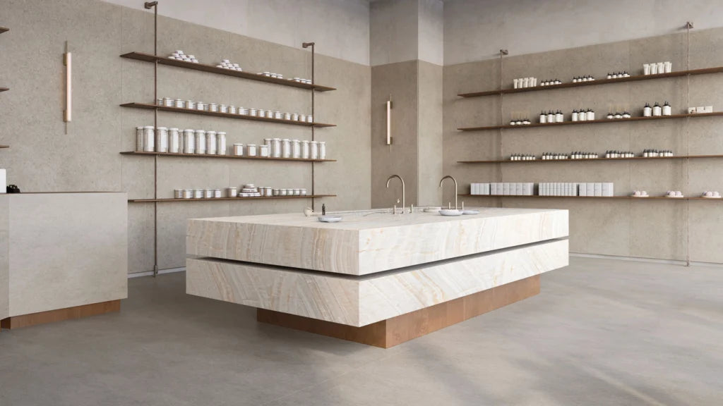 Caesarstone Onyxa |126’’ x  63’’|1.2 cm| Honed Finish Porcelain Slab