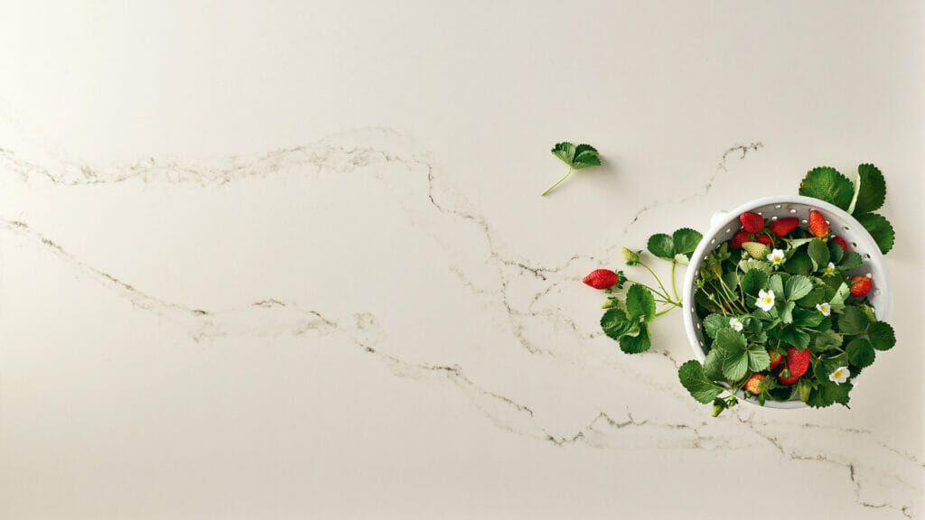 Caesarstone Statuario Nuvo | 130’’ x 64.6’’ | 2 CM| Polished Quartz Slab