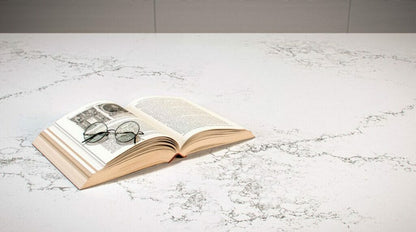 Caesarstone Empira White 130'' x CM| Polished Quartz