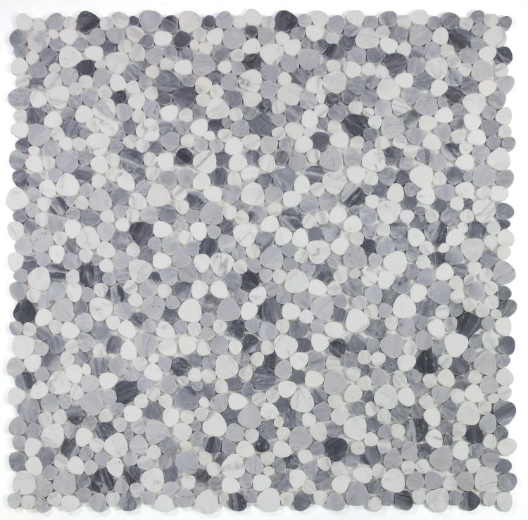 Elysium Tiles Aphrodite Calacatta Grey 12''x 12'' Mosaic Tiles