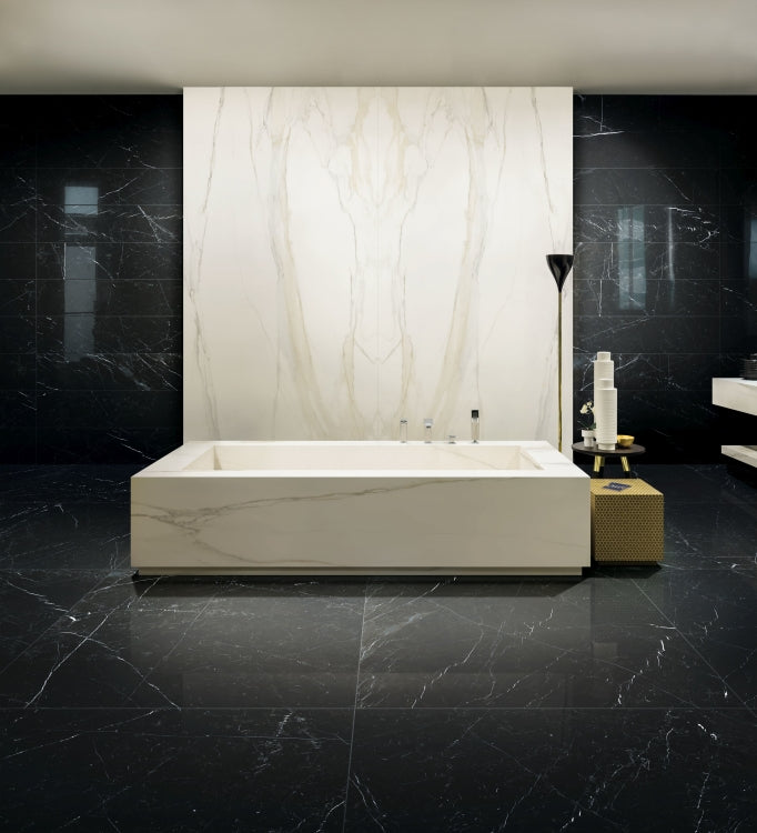 Elysium Tiles Classici Marquinia Glossy 24 x 48 Polished Porcelain Tile