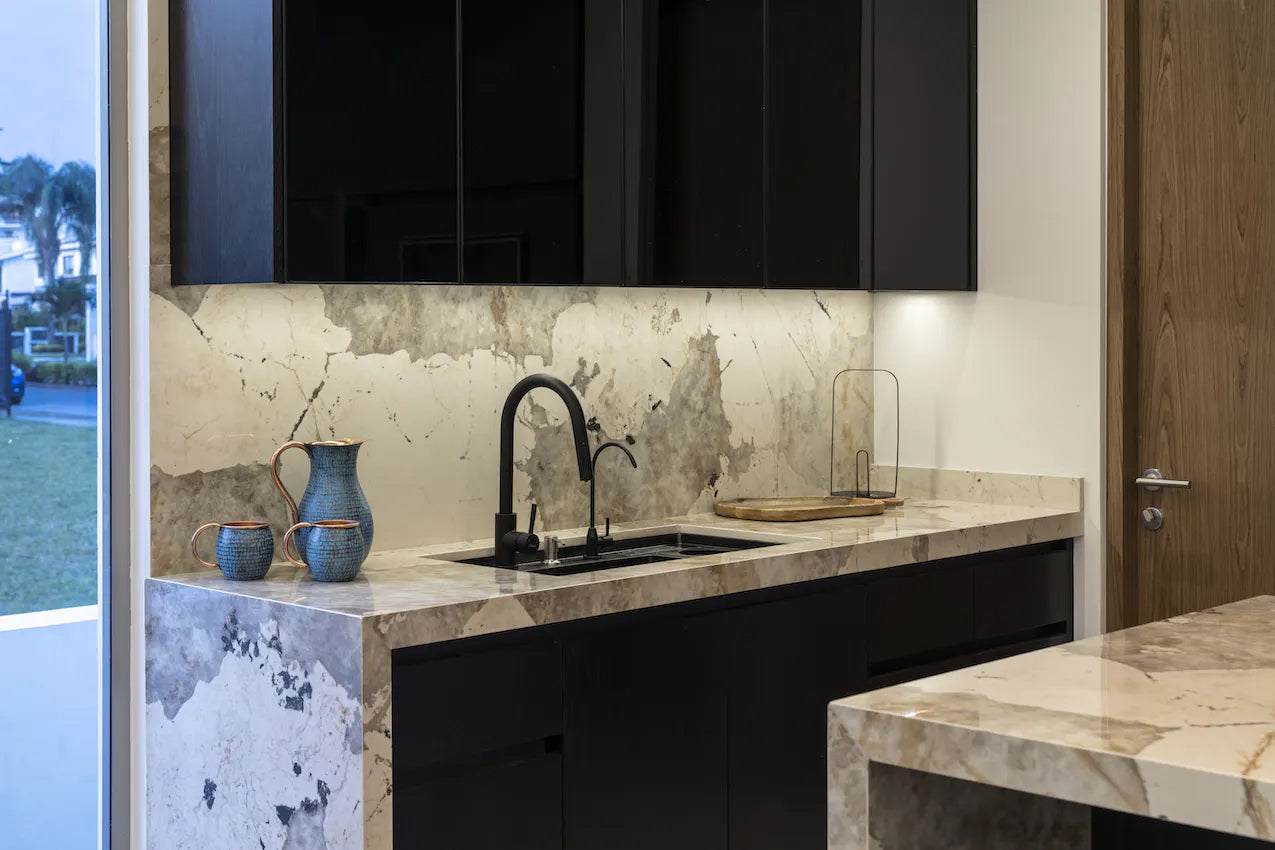 Dekton By Cosentino Khalo 129" x 58" x 2cm Polished Dekton Slab