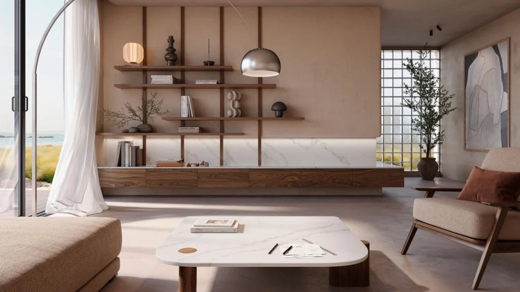 Caesarstone Calacatta Nobella|131.5 x 64.6| 2 CM| Polished Quartz Slab