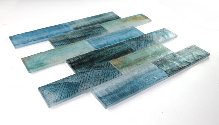 Elysium  Tiles  Art Wood Forest 11.75 x 11.75 Mosaic Tiles