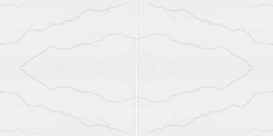 Raphael Stone Borghini Silver RQ9942 |126' x63'' |   2 cm Polished Quartz Slab