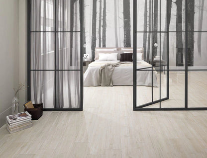 Ottimo Ceramics Foscari Outdoor Wood| Lino | 8” x 48” Matte Porcelain Tile