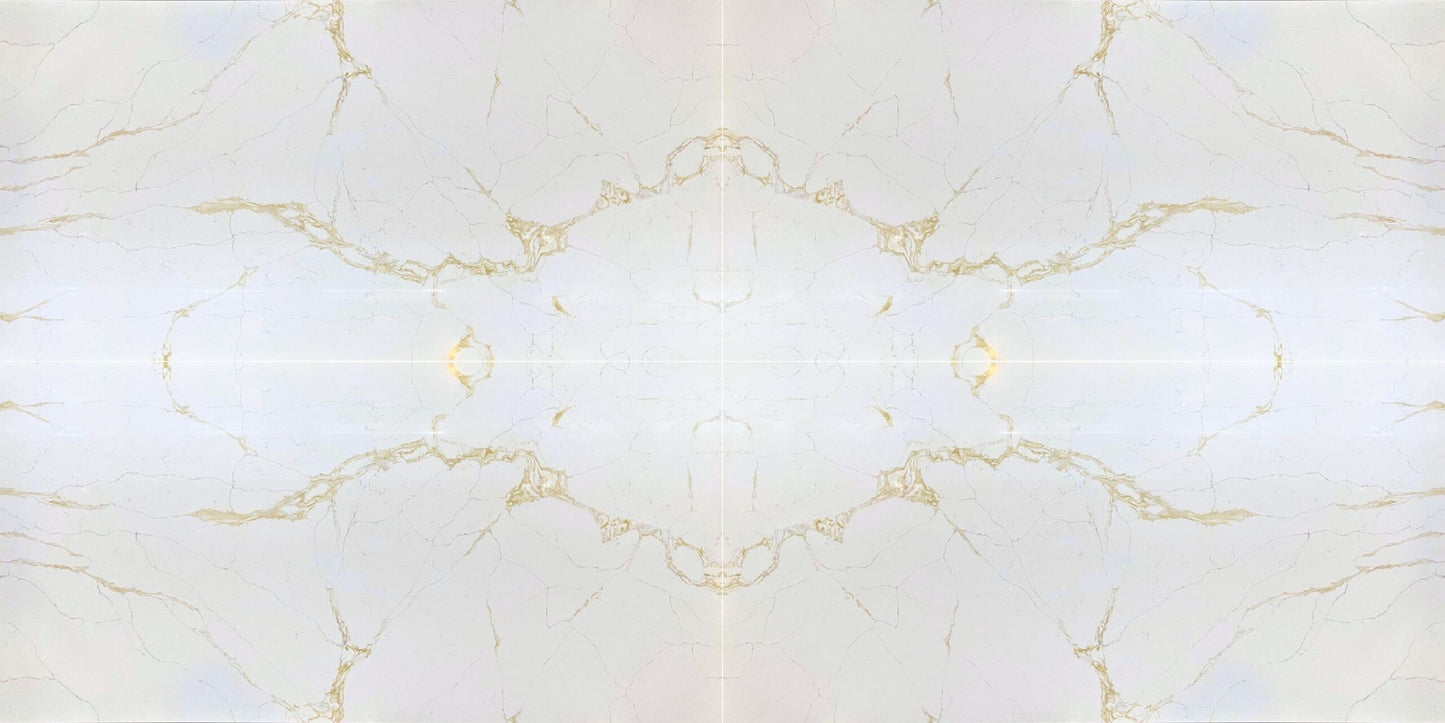 Raphael Stone Calacatta Milano 126' x63'' |2 cm Polished Quartz Slab