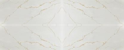 Raphael Stone Calacatta Ana RQ 9911  |126' x63''|  2 cm Polished Quartz Slab