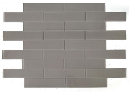 Elysium Tiles Lucy Casale Grey 4 x 16 Mosaic Tiles