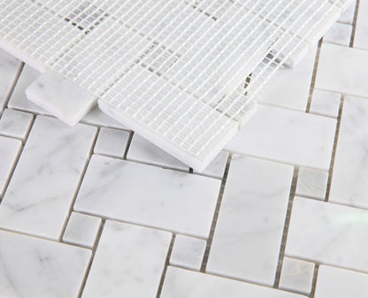 Elysium Tiles Calacatta Loft 12x12 Mosaic Tiles