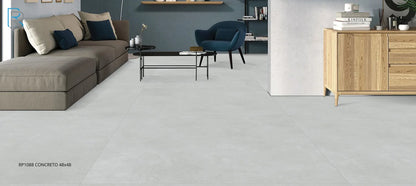 Raphael Stone RP1088 Concreto 32'' x 64'' Polished  Porcelain Tile