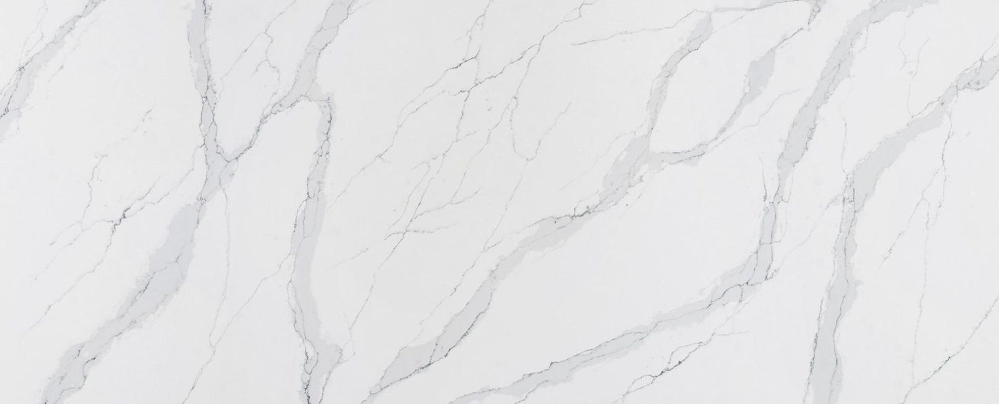 Raphael Stone Calacatta Luo RQ9975  |126' x63''|  2 cm Polished Quartz Slab