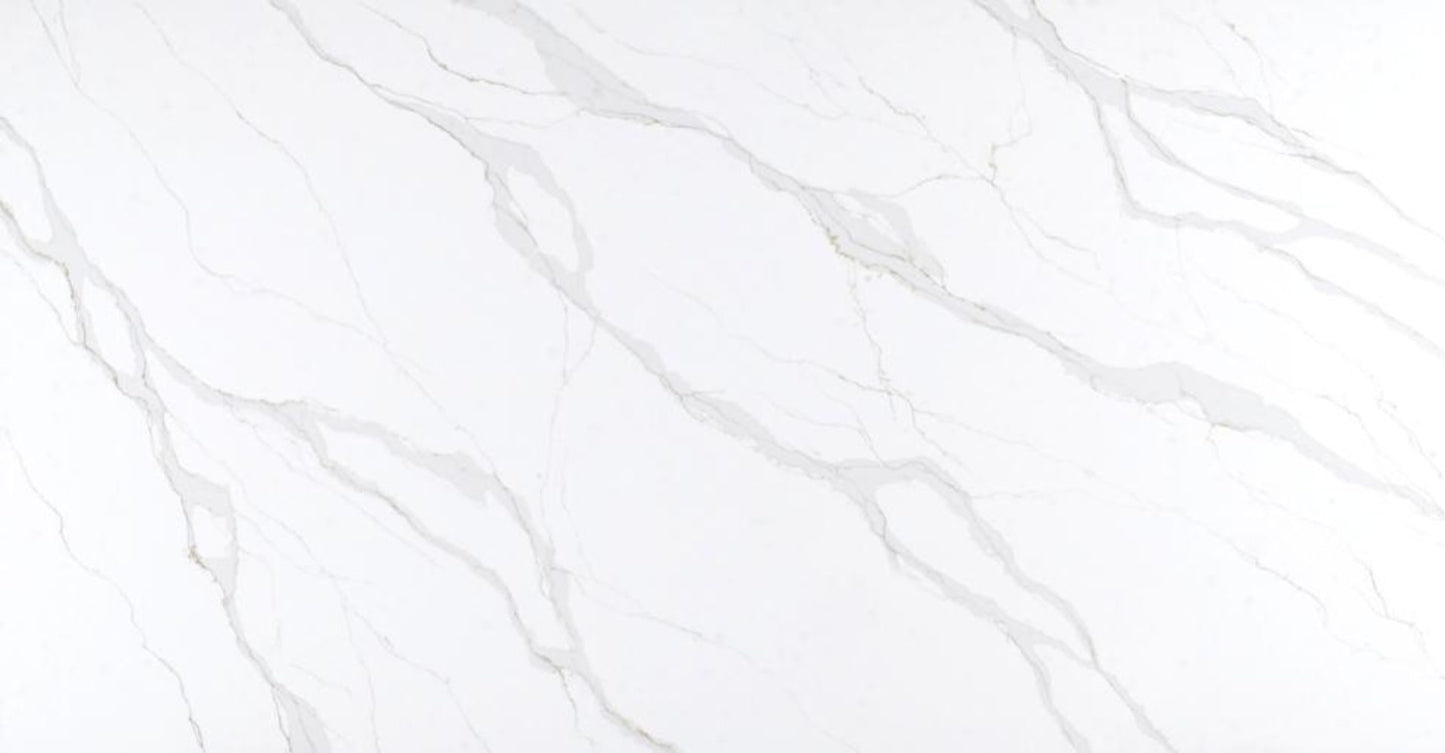 Raphael Stone Calacatta Monaco RQ9937 |126' x63''|  2 cm Polished Quartz Slab
