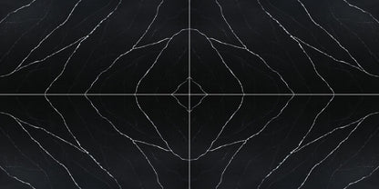 Raphael Stone Calacatta Nero RQ9713 |126' x63'' | 2 cm Polished Quartz Slab