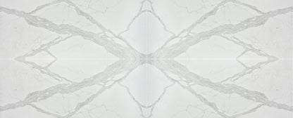 Raphael Stone Calacatta Pyreness RQ9897 |126' x63''|  2 cm Polished Quartz Slab