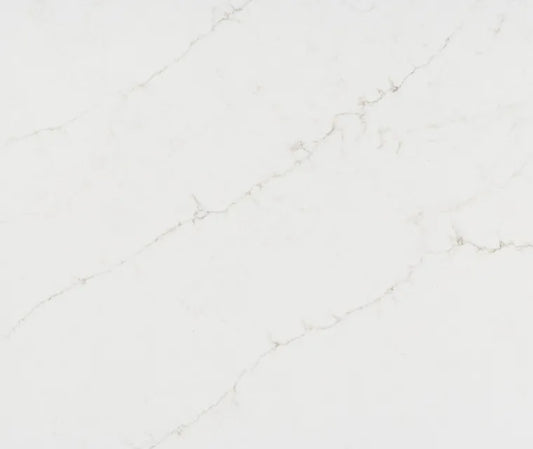 HanStone Calacatta Venato 130" x 65" x 2 cm" Polished Quartz Slab