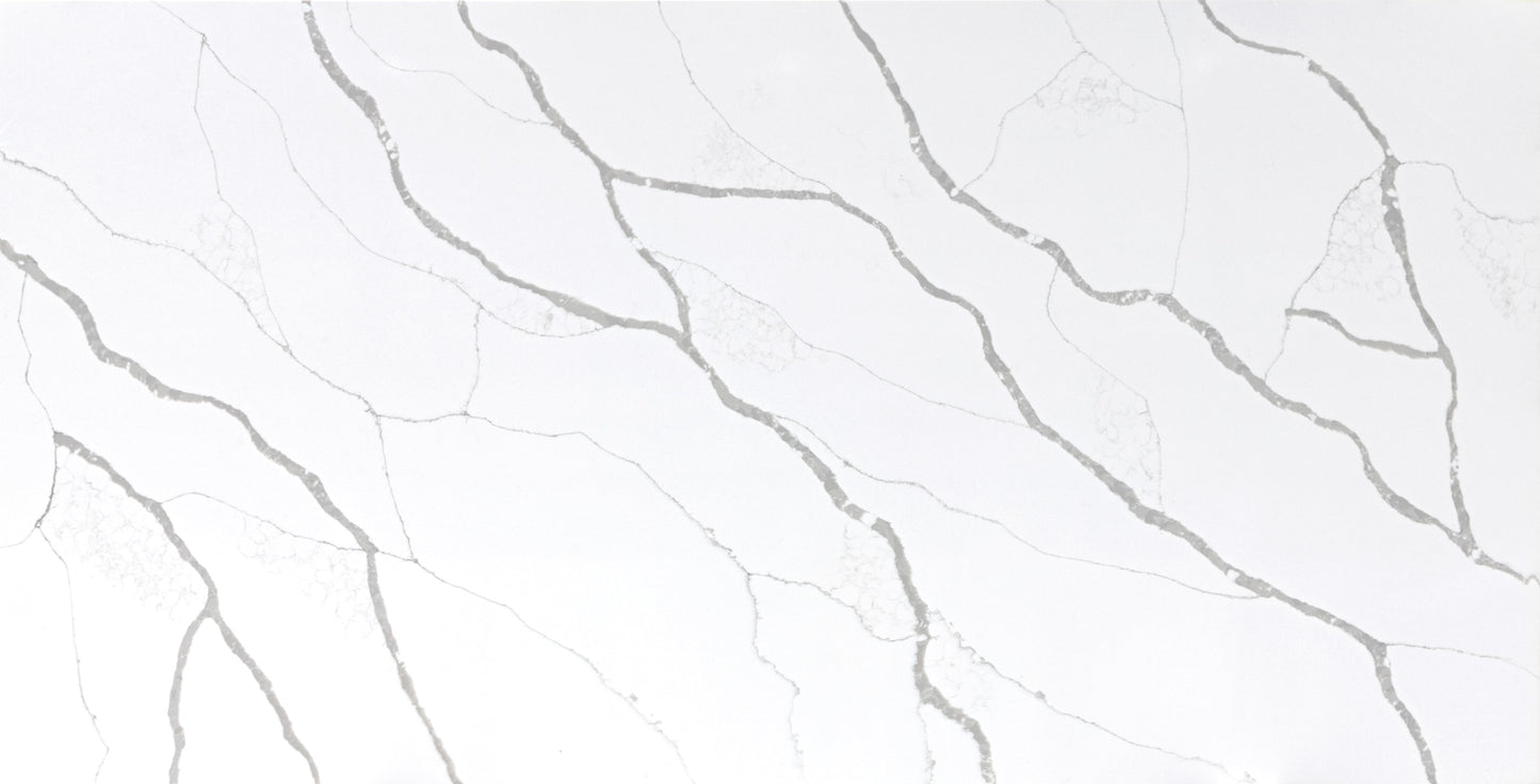 LX Prefabricated Calacatte Sierra |26'' x 110''| 2cm Polished Countertop