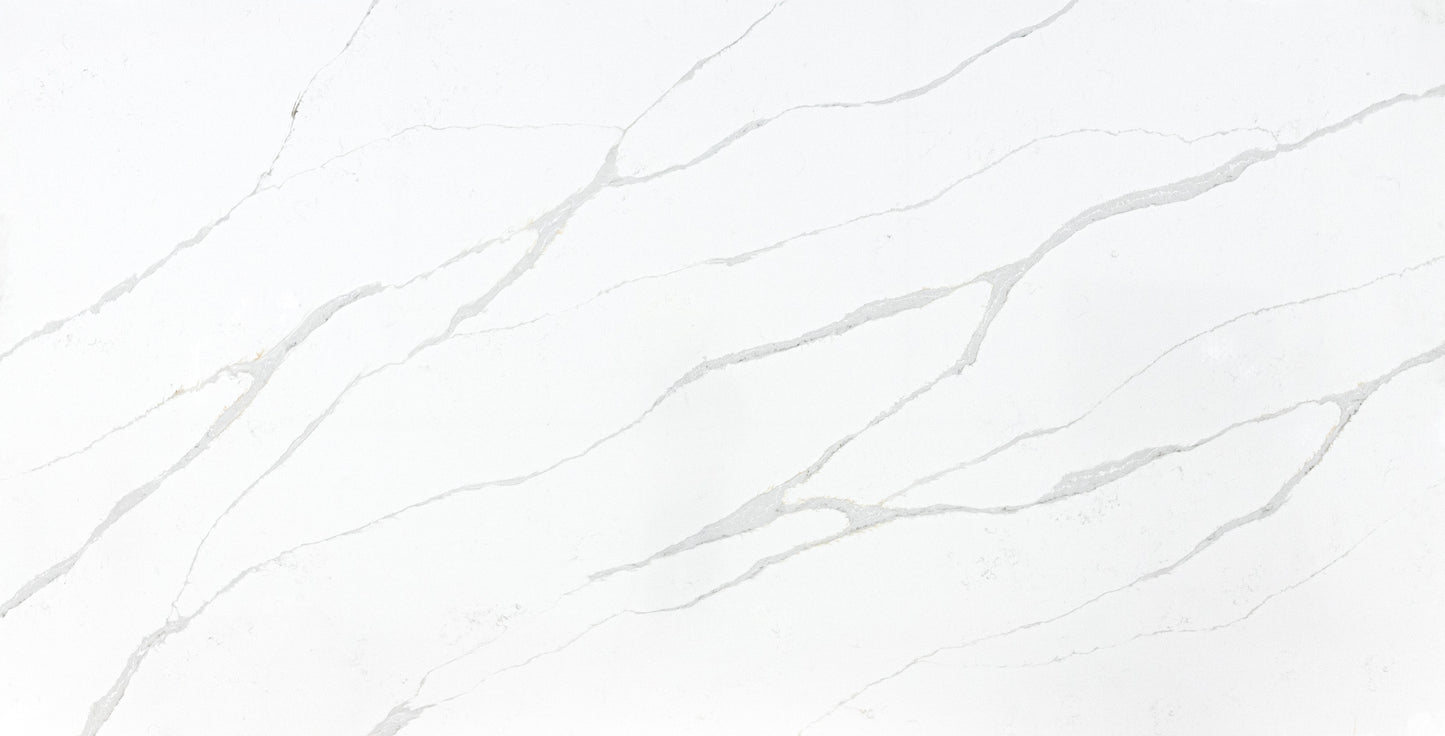 LX Prefabricated Calacatte Snowridge |26'' x 110''| 2cm Polished Countertop