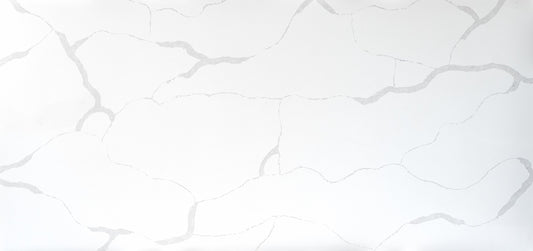 LX Prefabricated Calacatte White |26'' x 110''| 2cm Polished Countertop