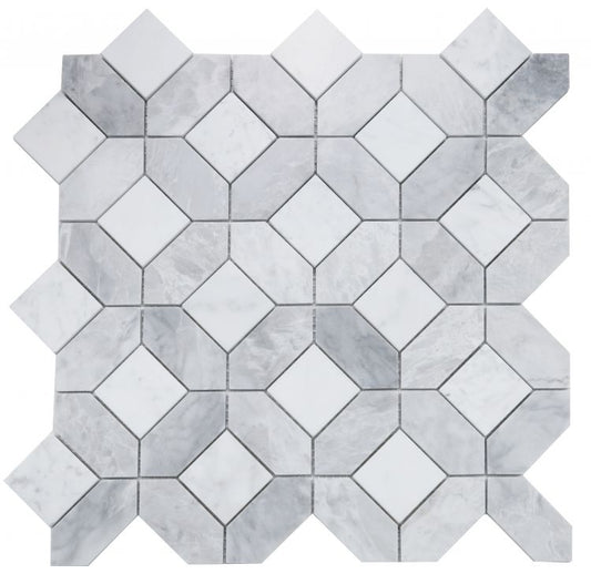 Elysium Tiles Eclipse Dusk 12'' x 12'' Mosaic Tiles